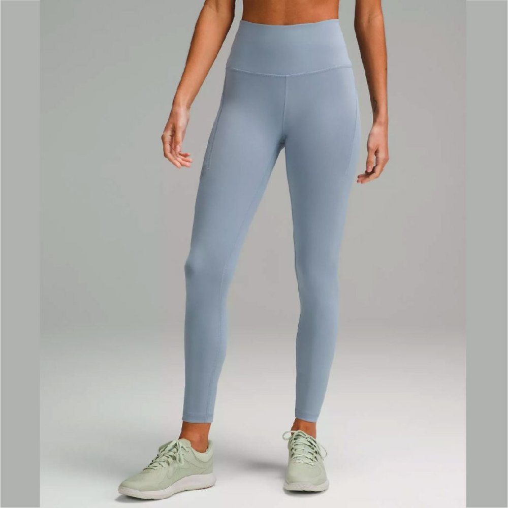 NEW Wunder Train High-Rise Tight 25" - Chambray